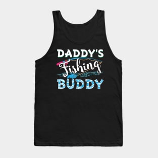 Daddy's fishing buddy Tank Top